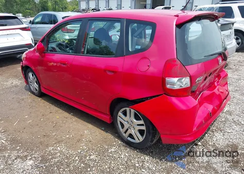 2008 Honda Fit Sport из США, поврежденный, VIN JHMGD38608S029199